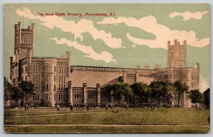 "Neu" State Armory - Providence Rhode Island - Postkarte 8560 - Bild 1 von 3