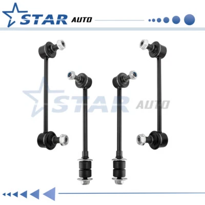 Barra estabilizadora delantera y trasera 4 piezas apta para Infiniti QX4 1997-2003 K80874 Foto 1 de 4