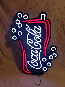 Coca Cola Soda Bell Animated Lighted Sign - Coke Advertising, LED - New - Picture 1 of 4