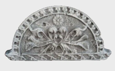 Medallón romano molde placa abs plástico molde de fundición 16" x 8" x 1" de espesor Foto 1 de 4