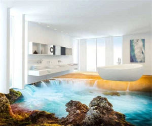 Extremely Skillful 3D Floor Mural Photo Flooring Wallpaper Home Print Decoration - Picture 1 of 9