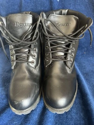 Botas Dexter Comfort Resistentes al Deslizamiento y al Aceite Negras Trabajo Construcción Moto 10W Foto 1 de 4