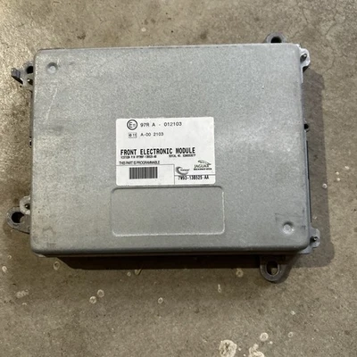 Jaguar XJ8 XJR 2007 2008 2009 VANDEN PLAS MÓDULO ELECTRÓNICO DELANTERO 7W93-13B525-AA Foto 1 de 4