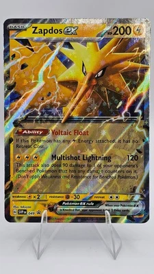 Zapdos ex - 049 - SV: Scarlet & Violet Promo Cards (SVP) - (Black Star Promo) - Image 1 of 2
