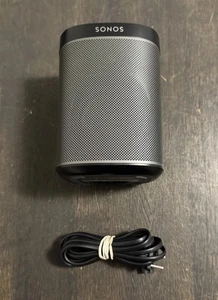 Sonos Play:1 - Compact Wireless Smart Speaker for Sound System; Black - Picture 1 of 6