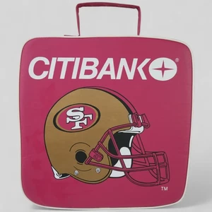 De colección San Francisco 49ers 1997 Día de Apertura Citibank Asiento Cojín Candelabro Parque - Imagen 1 de 8