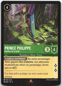 Carte Lorcana Prince Philippe 88/204 Le Retour d'Ursula Français - Picture 1 of 2