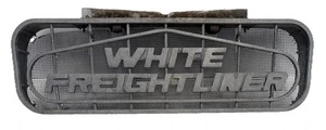 Vintage WHITE FREIGHTLINER radiator grill Emblem Badge 27.5” - Picture 1 of 9