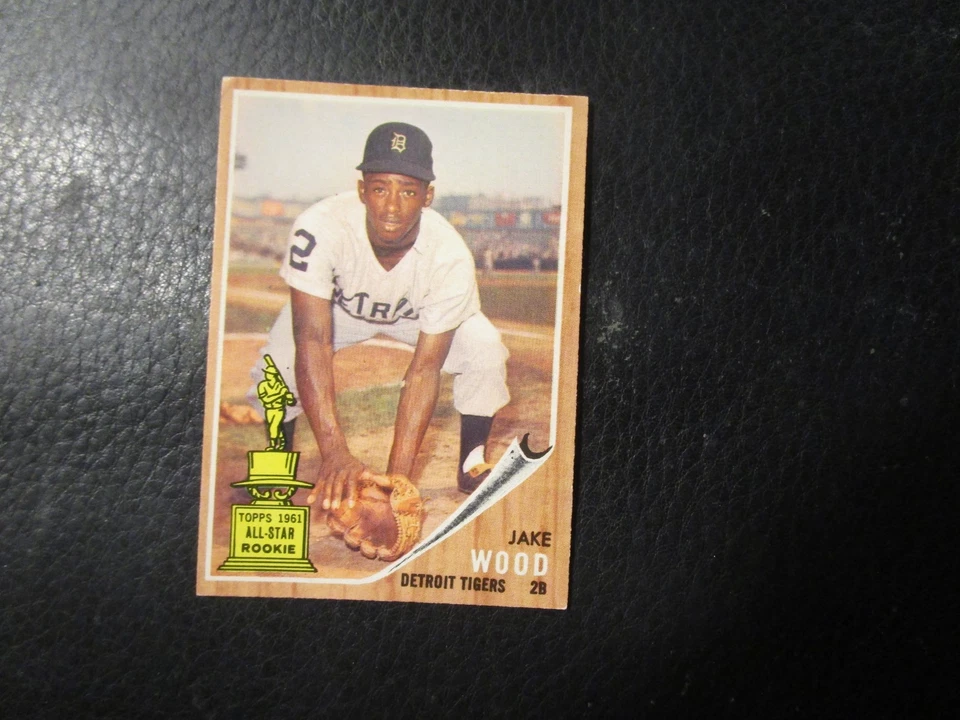 1962   TOPPS#427  JAKE WOOD  TIGERS     EX+/ EXMT - Image 1 of 1