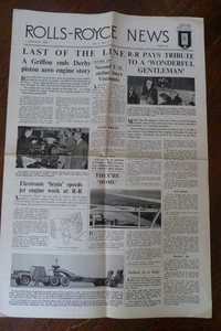 Rolls-Royce News 4 January 1956 cars aviation factory news +++ - Picture 1 of 1