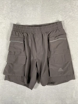 Pantalones Cortos Utilitarios Aeropostale Aero MVMNT Carga Para Hombre Pequeños Rendimiento Tecnología Gris Foto 1 de 4