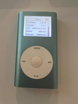 iPod Mini 1ª Generación Azul 4 Gb Foto 1 de 4