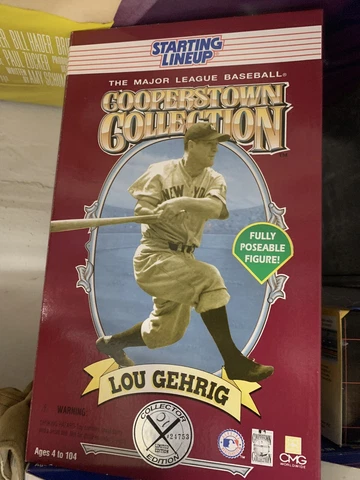 lou gehrig starting lineup New York Yankees MLB Baseball 12 Inch🔥🔥🔥 Cover