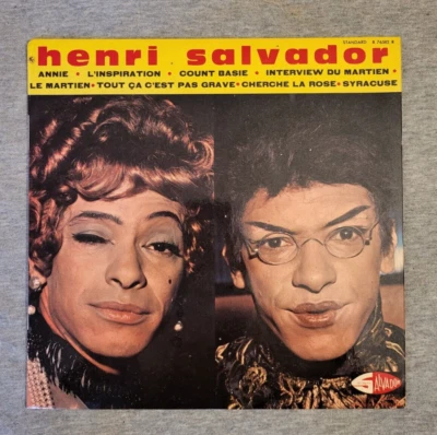 Rare 25CM  Henri Salvador  Syracuse, Count Basie - Original Fra 1963  Média NEUF - Photo 1/3