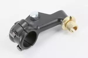 Parts Unlimited Two-Piece Lever Holder without Mirror Holes Black Left 45-4032 - Picture 1 of 1