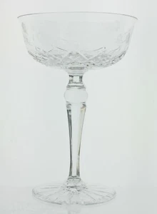 Unusual Shaped Gallia Crystal Sherbet or Champagne Glass from Rogaska - Picture 1 of 6