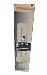 Sylvania 20672 Dulux Double Tube Bulb 18W **PRICE DROP** - Picture 1 of 9