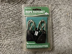 CitiGardens Rope Ratchet 6 Foot 1/8" Braided Cords Light Fixture Hangers 2 Pack - Picture 1 of 1