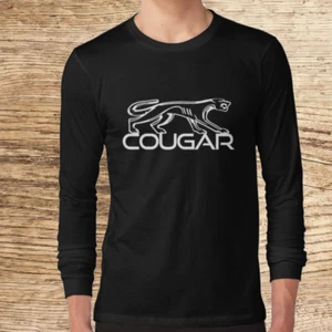 Mercury Cougar Logo American Long Sleeve T-Shirt Funny Size S to 5XL - Picture 1 of 6