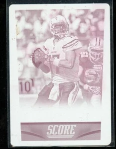 Philip Rivers 2014 Panini Score Hot 100 Magenta Printing Plate CHARGERS 1/1 - Bild 1 von 2