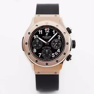 Hublot Super B Flyback Chronograph | REF. 1926.8 | Black Dial | 18k Rose Gold | - Picture 1 of 7
