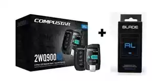 Compustar CS2WQ900-AS 2-Way 3000-FT Range Remote Start Security + BLADE-AL Bypas - Picture 1 of 1