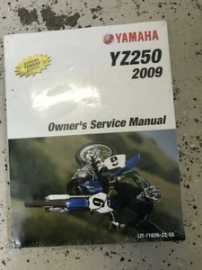 Manual De Taller De Reparación Y Servicio Yamaha YZ250 2009 - Imagen 1 de 3