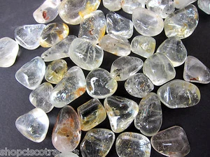Topaz Tumbled Stone Small 10mm QTY6 Healing Crystal Reiki Psychic Mental Clarity - Picture 1 of 4