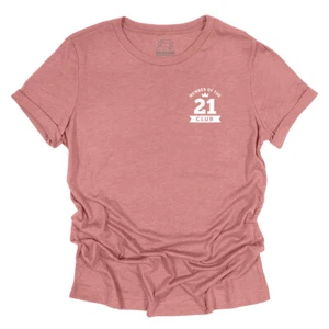 21st Birthday Gift for Women T-Shirt T shirt Present Funny Idea Lady 21 Year Old - Picture 1 of 27