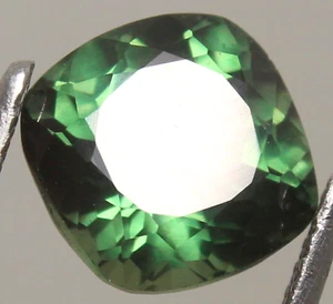 Natural 3.45 Ct Certified Green Tsavorite Garnet 8x8 MM Cushion Stunning Gems - Picture 1 of 6