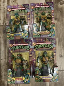 nuevo lote de 4 figuras de colección clásica tortugas ninja mutantes adolescentes - Imagen 1 de 6