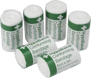 Safety First Aid Group,White HypaBand Conforming Bandages, Assorted - Pack... - Picture 1 of 5