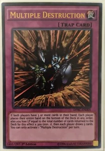 YuGiOh Multiple Destruction Ultra Rare 1st Edition DPBC-EN005 - Picture 1 of 1
