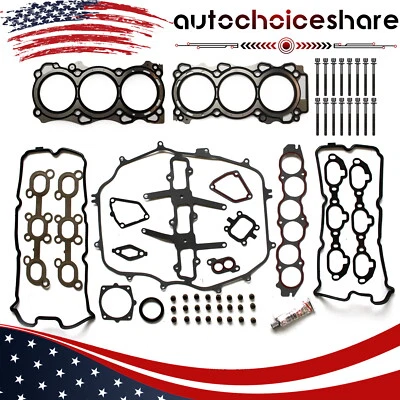 Head Gasket Bolts Set For Nissan 350Z Infiniti FX35 G35 3.5L 2003-2006 HS26239PT - Image 1 of 4