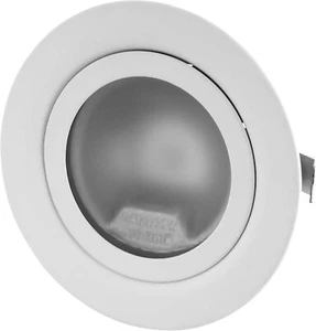 ADAKAT Spot Möbel G4 12V Einbaurahmen Einbaustrahler Metall I Deckenleuchte weiß - Bild 1 von 9