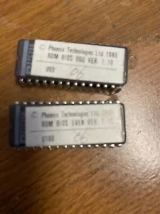 Vintage 28 Pin Phoenix Rom Bios Version 1.10 - Bild 1 von 2