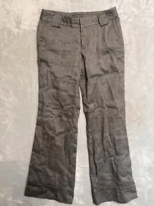 Banana Republic Dress Pants Wide Leg Size 4 Office Siren 🚨 Corpcore - Picture 1 of 8