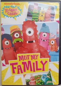 Yo Gabba Gabba, Meet My Family, DVD, 2009, Nickelodeon, Kids, Family, Fullscreen - Imagen 1 de 8