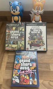 PS2 GTA 3, Vice City , San Andreas - Grand Theft Auto Trilogy - Mint - Picture 1 of 1