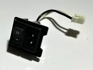 Sony PS2 Playstation 2 SCPH-39001 Assemblaggio interruttore jack di alimentazione - TESTATO - PRODUTTORE DI APPARECCHIATURE ORIGINALI - Foto 1 di 2
