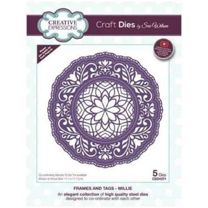 Creative Expressions Bastelstanzen von Sue Wilson - Rahmen & Etiketten - Millie CED4371 neu - Bild 1 von 5