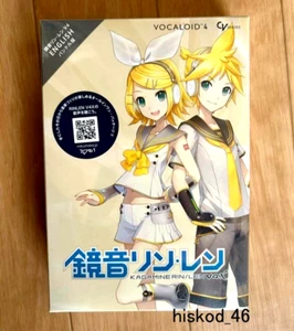 CRYPTON KAGAMINE RIN LEN V4X English Bundle Vocaloid 4 Music Sound DVD Software - Picture 1 of 4