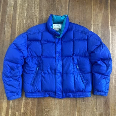 L.L. Bean Jim Whittaker Mountain Classics Goose Down Puffer Jacket Men’s L VTG - Image 1 of 4