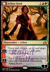 Arlinn Kord / Arlinn Embraced by the Moon 1x FOIL MTG Shadows Over Innistrad MT - Picture 1 of 2
