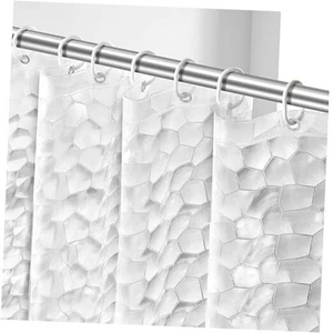 Shower Curtain Liner 72 x 78 inch Bathroom 72"W x 78"L (Pack of 1) Clear - Picture 1 of 7