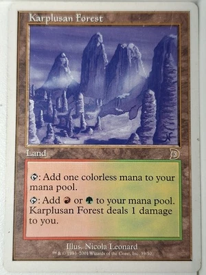 Karplusan Forest - Deckmasters - Magic the Gathering MTG Nice! - Image 1 of 3