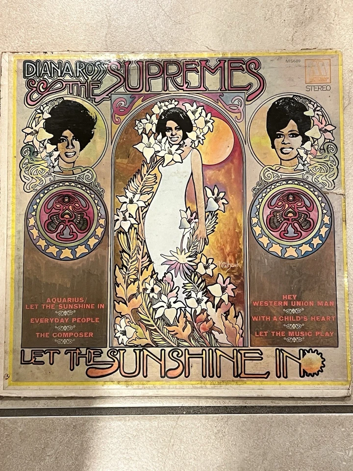 Diana Ross and The Supremes Let The Sunshine In Vinyl LP US Import - Rare MS689 - Image 1 of 3