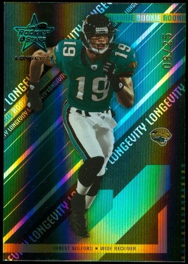 2004 Leaf Rookies and Stars Longevity Black #219 Ernest Wilford /25 - NM-MT - Image 1 of 1