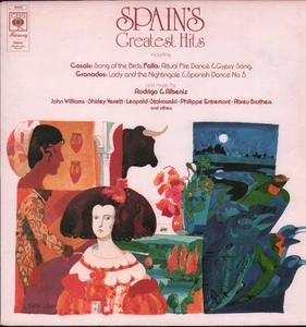 CBS30059 Various Artists Spain's Greatest Hits LP vinyl UK Cbs 1975 stereo - Picture 1 of 3