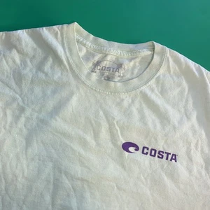 Camiseta clásica Costa Del Mar para mujer Born on the Water verde lima talla L - Imagen 1 de 6